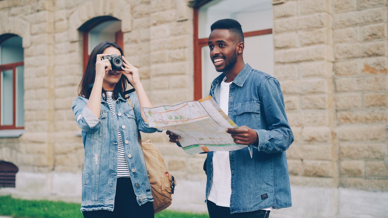 couple traveling together on a mini sabbatical