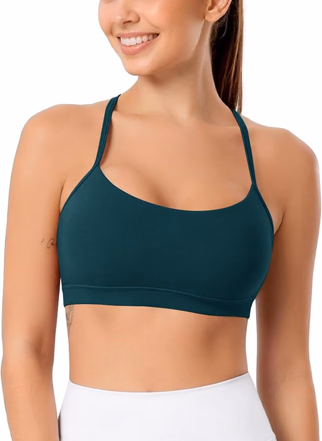 woman wearing a cloud soft sports bra