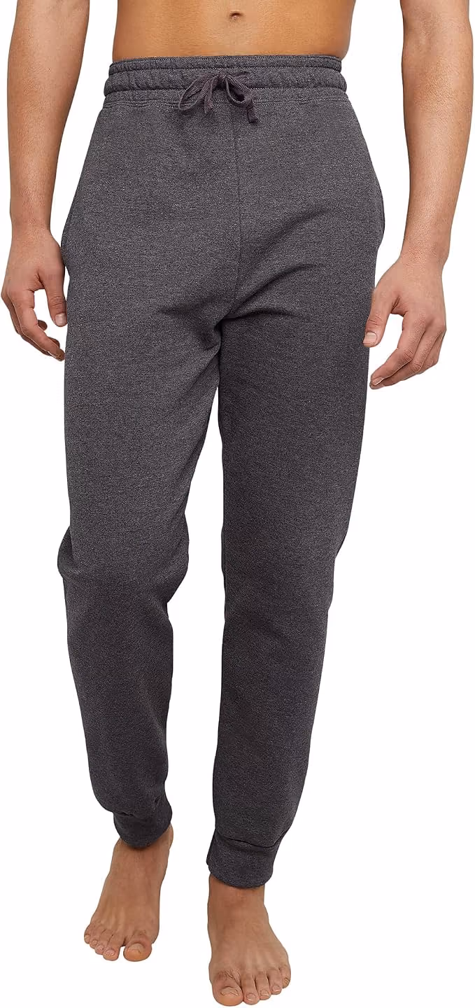 classic comfortable Hanes joggers as an alternative to Vuori joggers