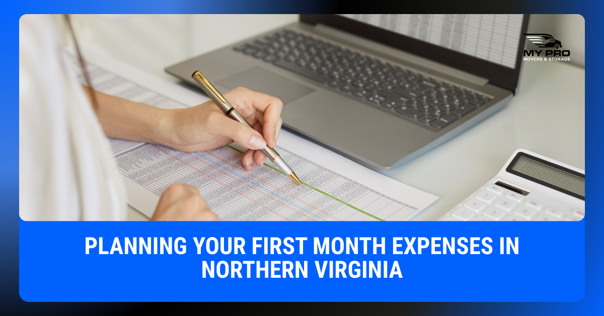 Budget for first month expenses in Northern Virginia. Learn about rent, deposits, utilities, and initial costs for your move.