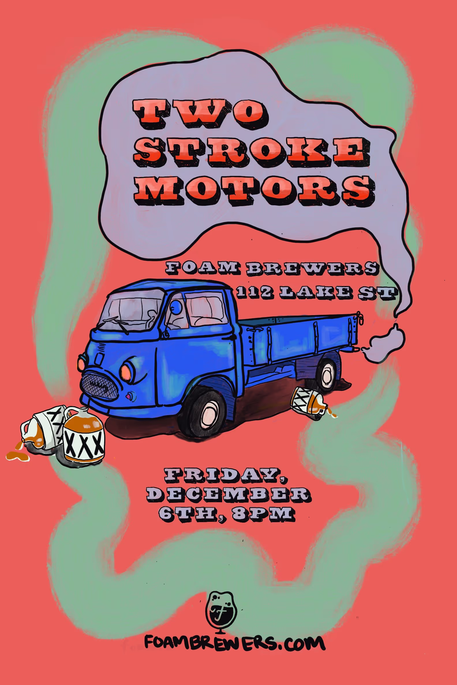 Two Stroke Motors w/ Thompson Springs