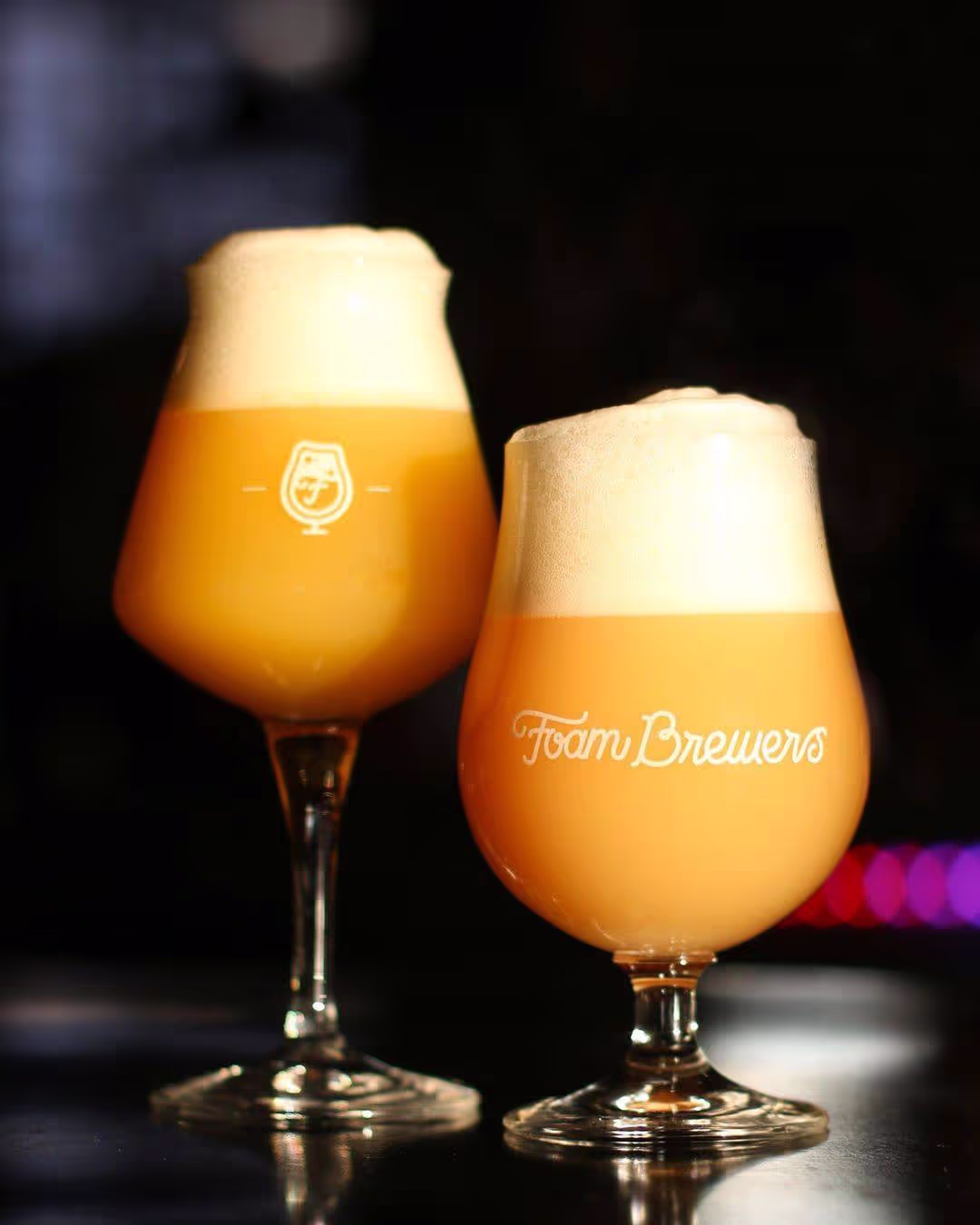 Foam Over Bayberry Beer Hall