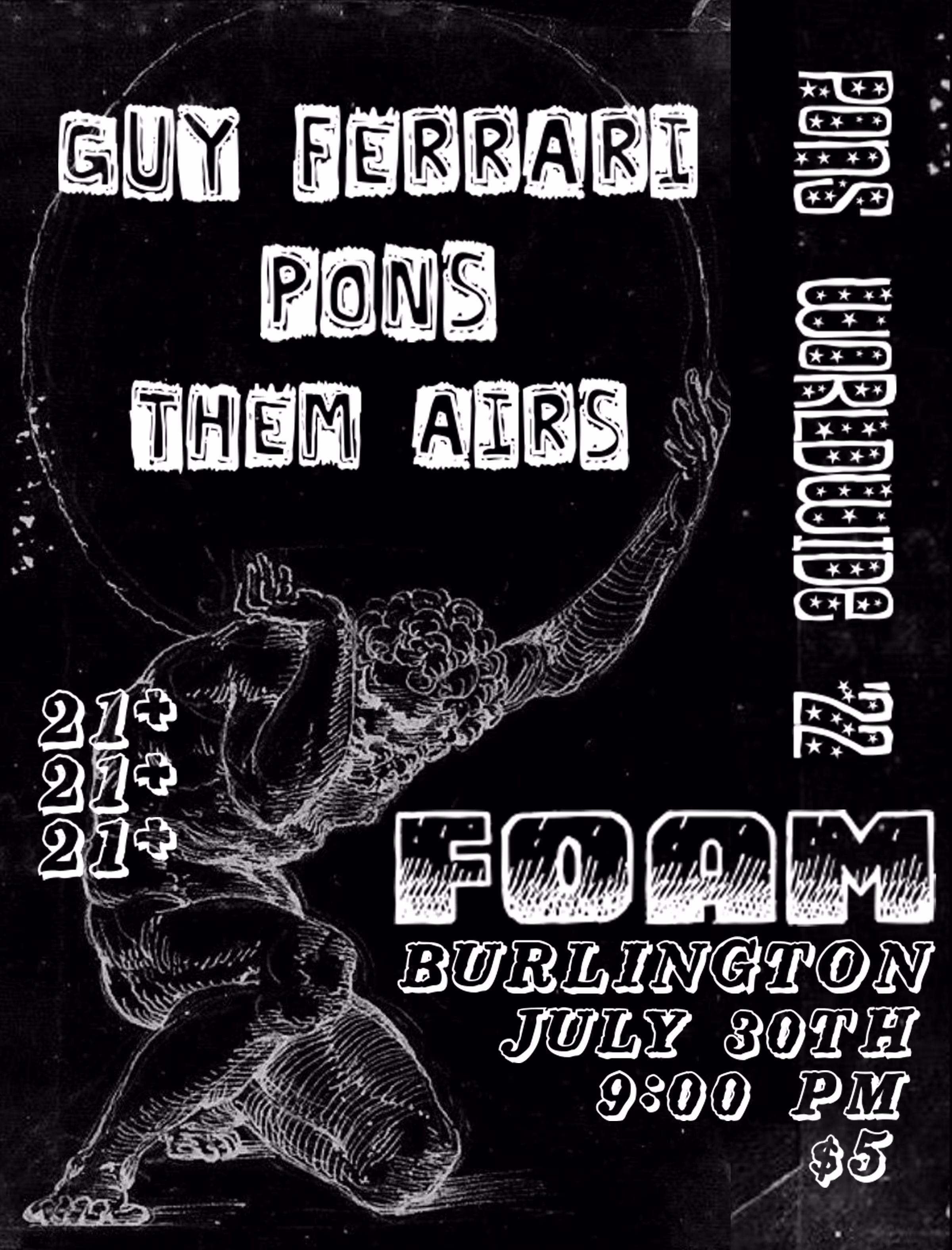 Pons with Guy Ferrari and Them Airs