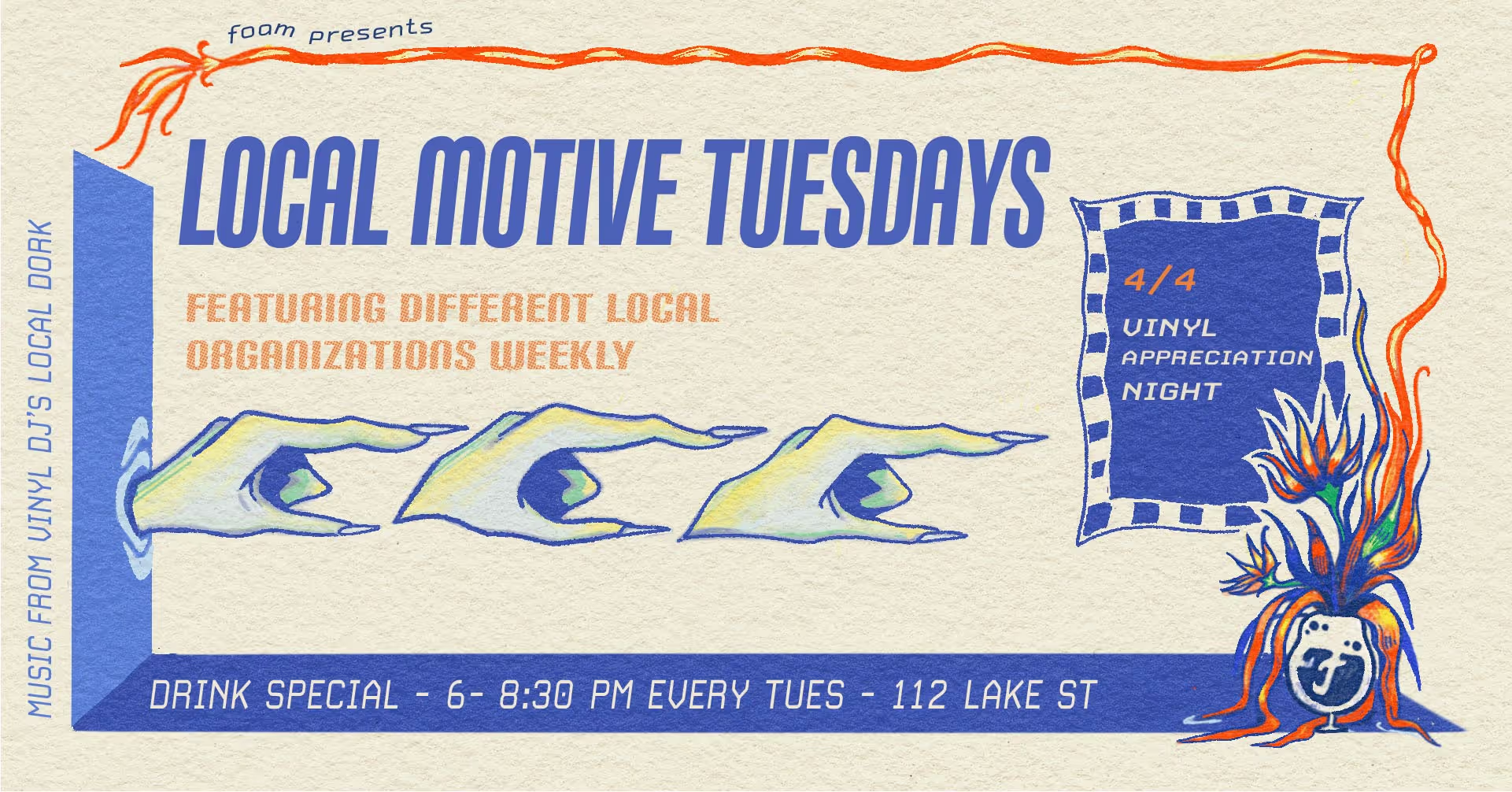 Local Motives Tuesday - Vinyl Appreciation Night
