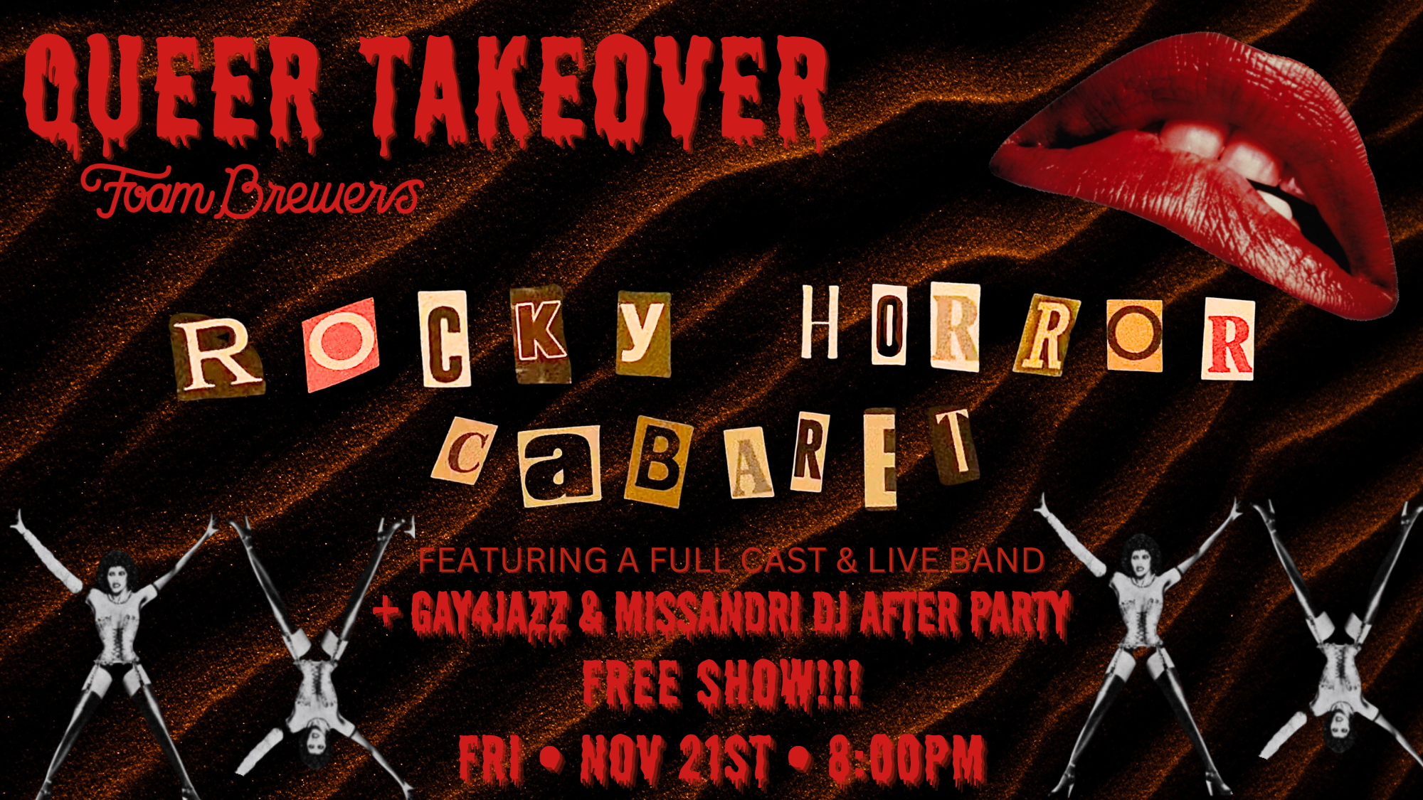 Queer Takeover Presents: Rocky Horror Picture Show [FREE]