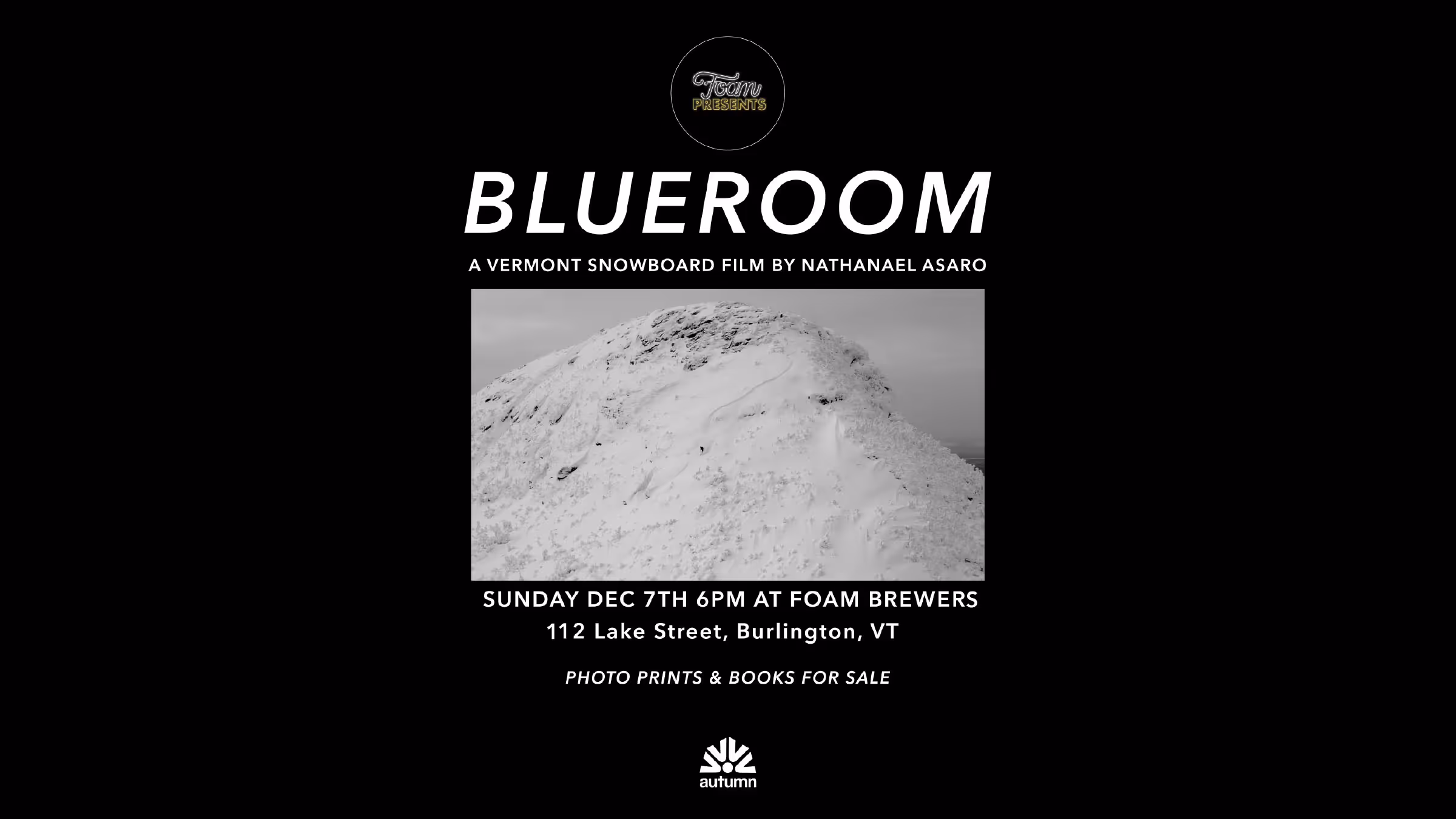 BLUEROOM Snowboard Film Screening