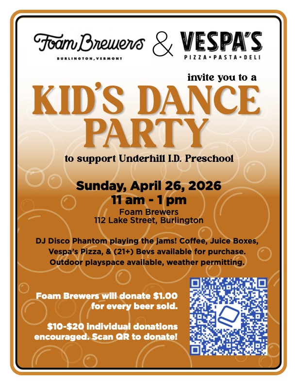 Kid’s Dance Party, a Fundraiser for UID PreK