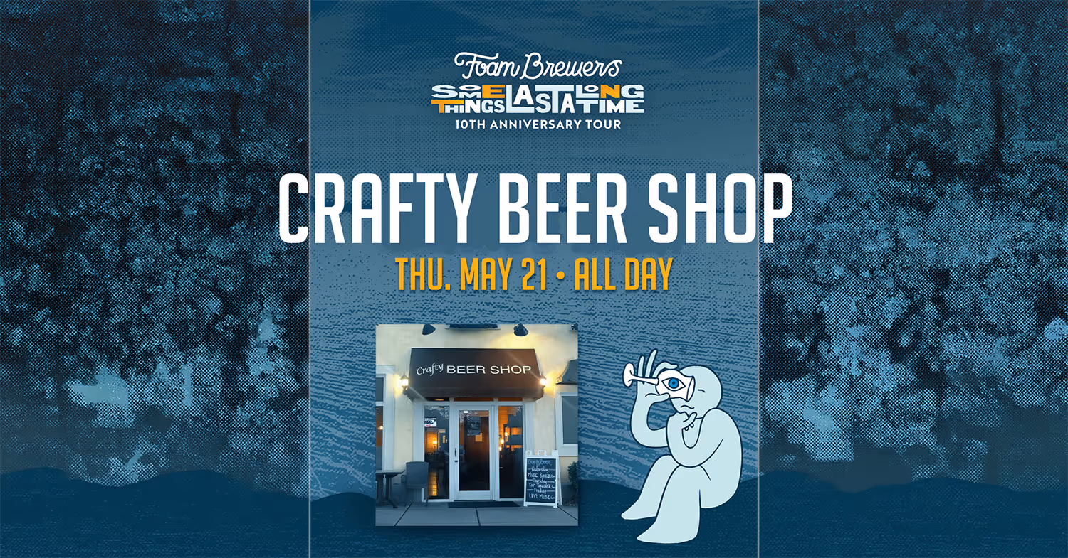 The Anniversary Tour: Crafty Beer Shop