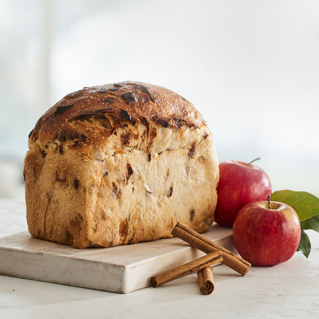 New Apple & Cinnamon Sourdough Loaf Treat yourself today at Bakers