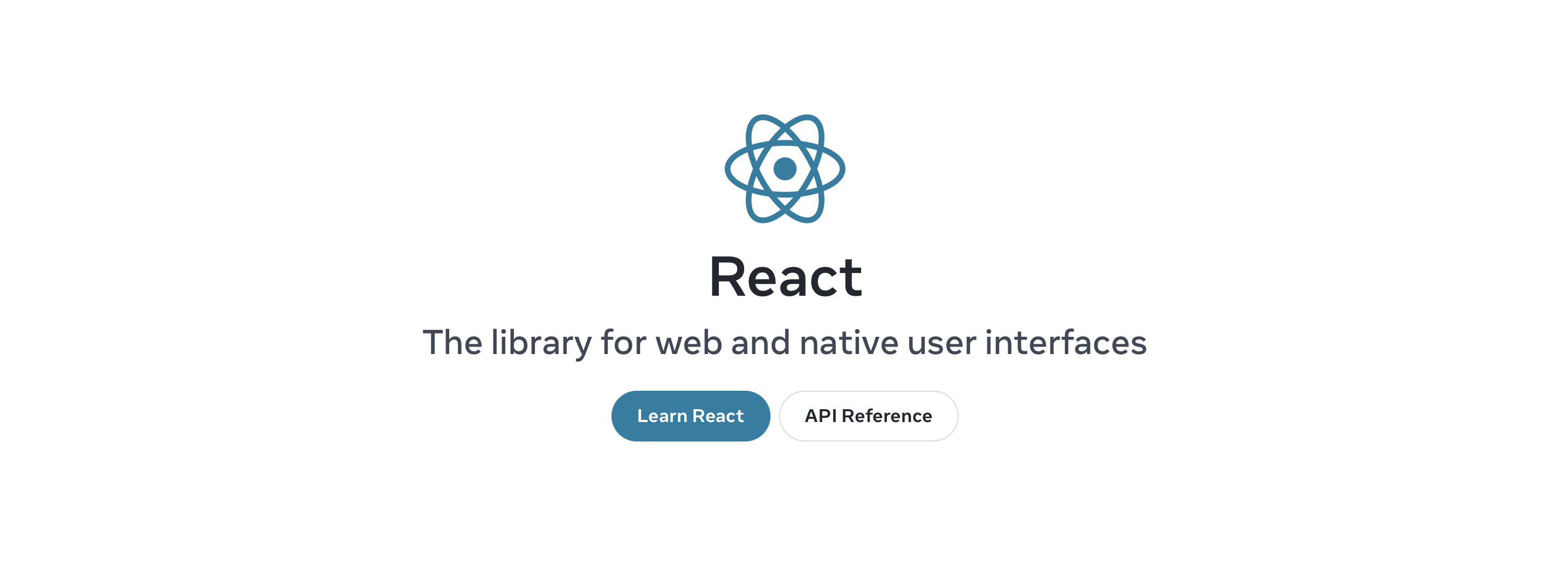 React