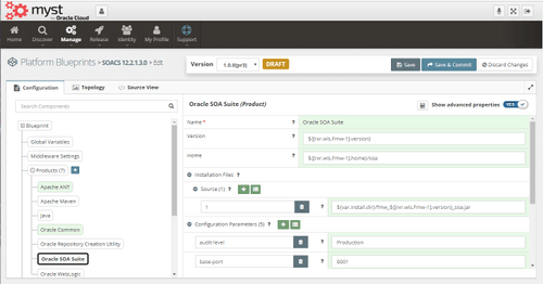 Oracle SOA configuration