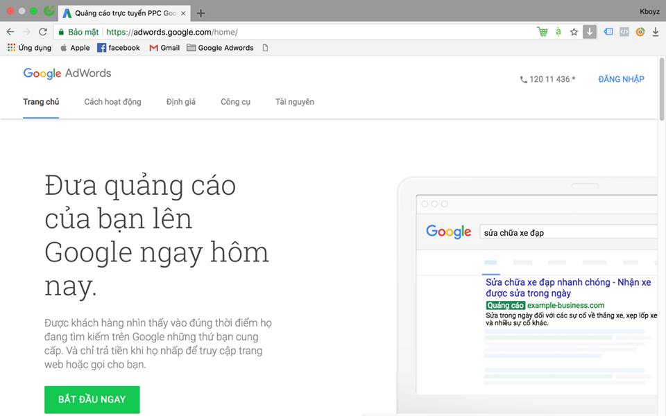 Hướng dẫn cách chạy Google Adwords HIỆU QUẢ nhất cho người Mới