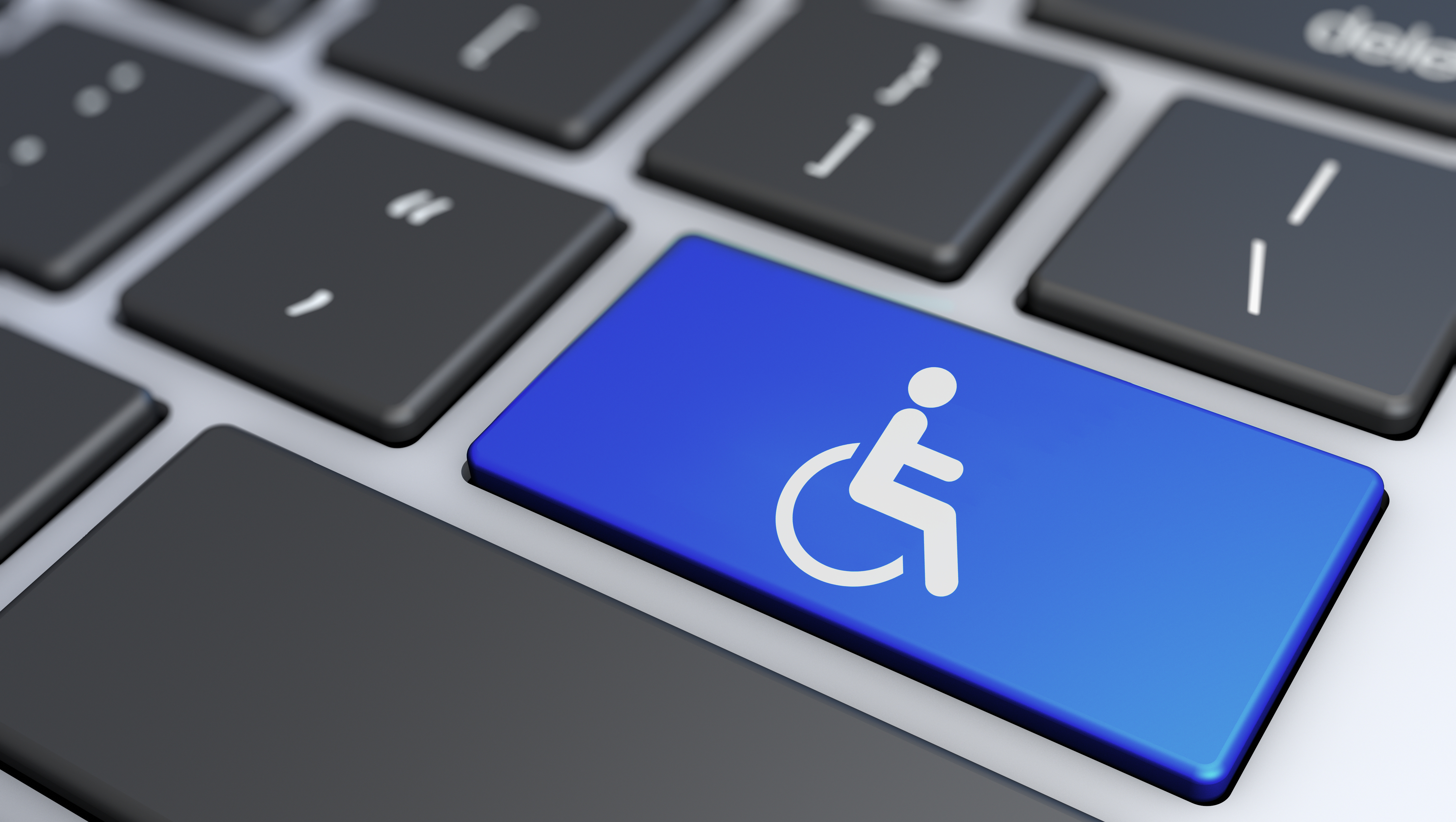 Cover image for an article about getting started with web accessibility.