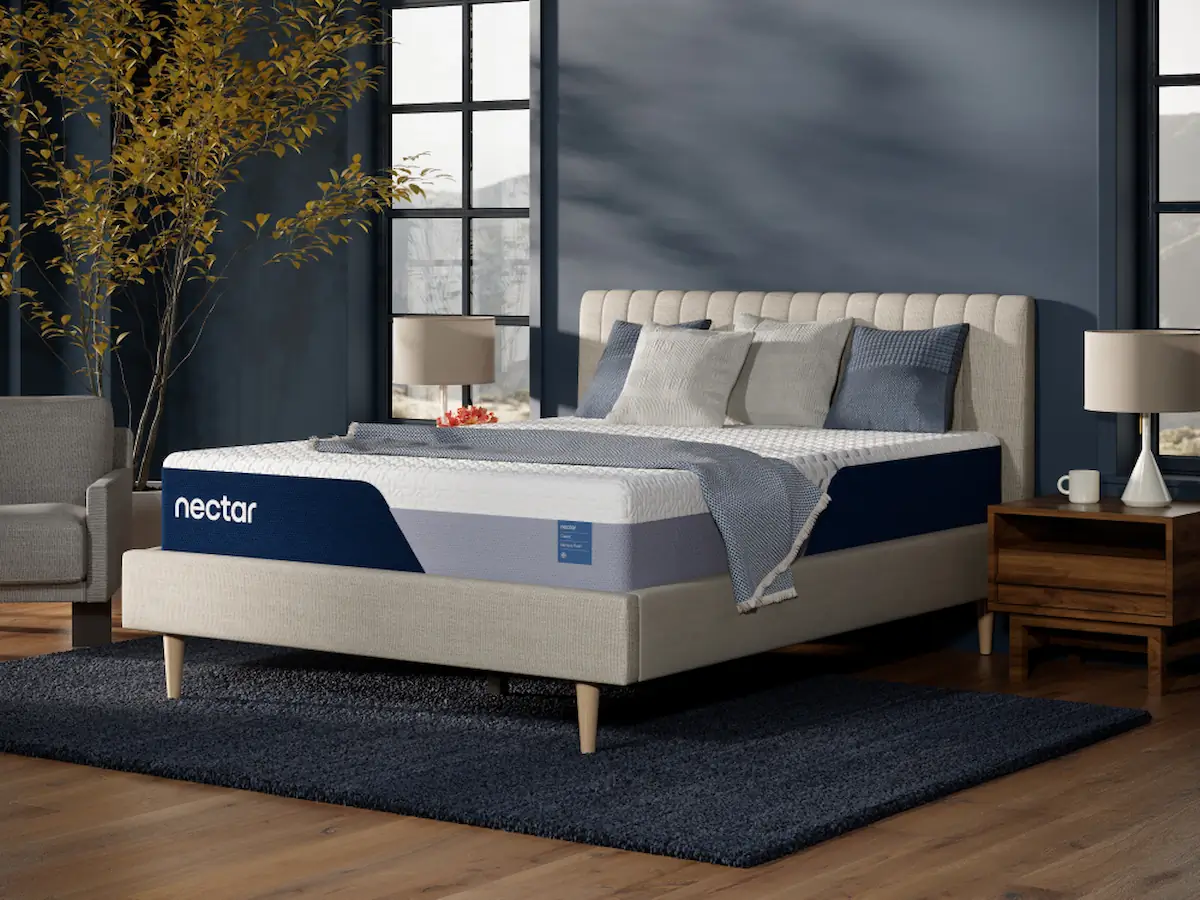 Nectar mattress in a bedroom setting