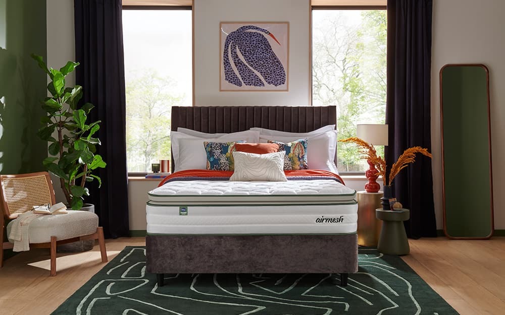 Image of Silentnight Eco Comfort Airmesh 2000 Pillowtop Mattress
