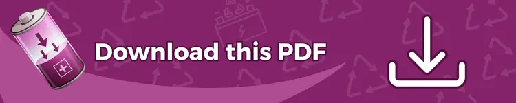 Download this PDF banner for the Batteries and their Uses PDF