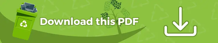 Download this PDF banner for the What is E-Waste PDF