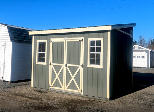 🥑 Avocado Green 10X12 Lean-To Shed 🥑