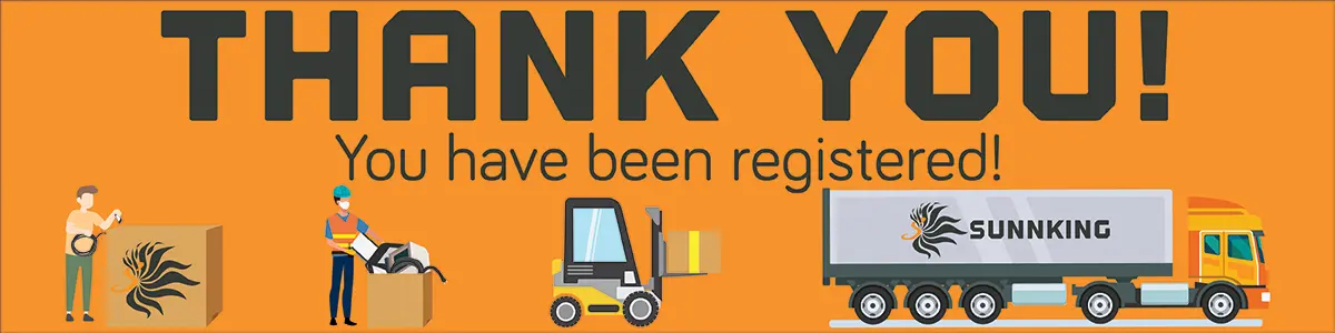 Registration confirmation sunnking electronics recycling event
