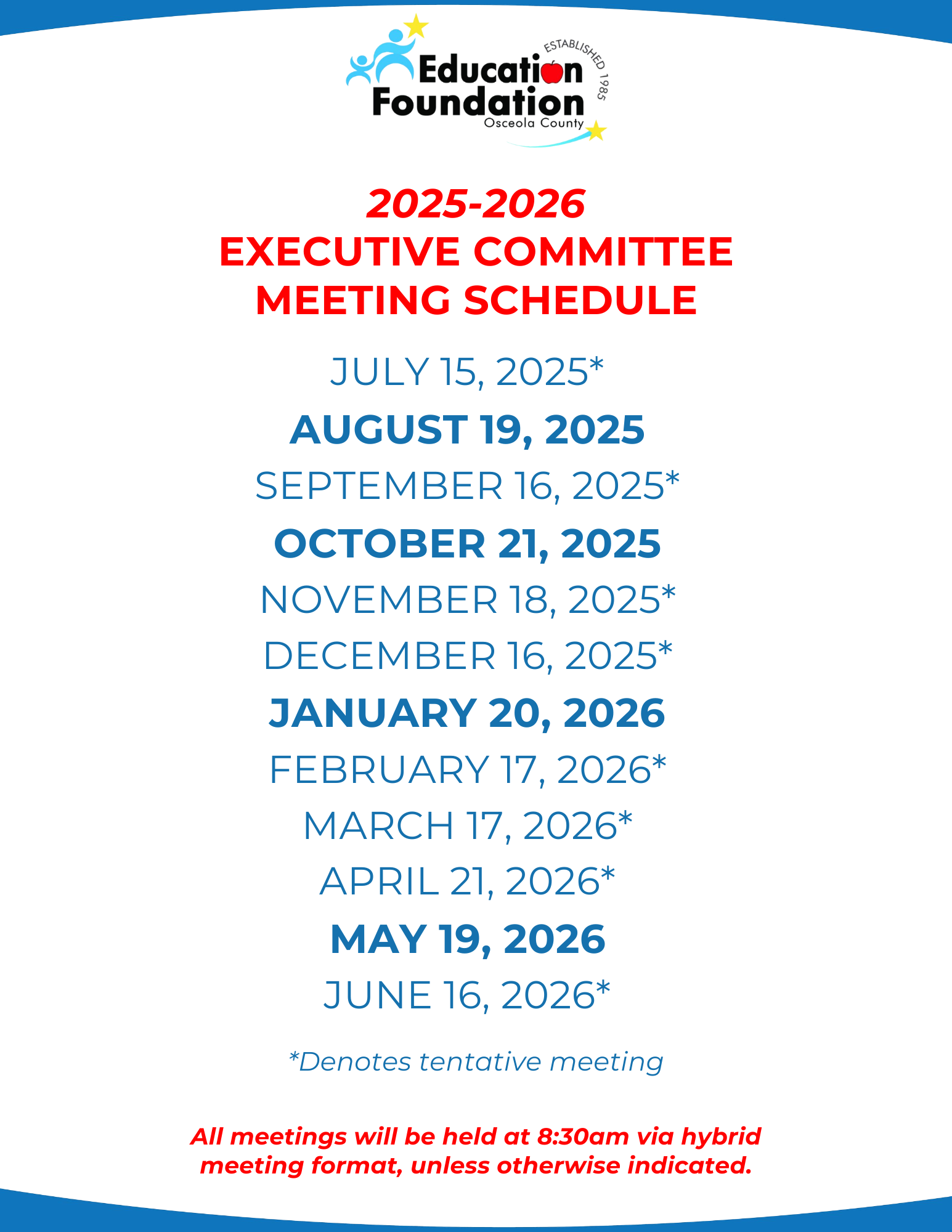 Public notice for Board of Directors Public Relations Committee Meeting
