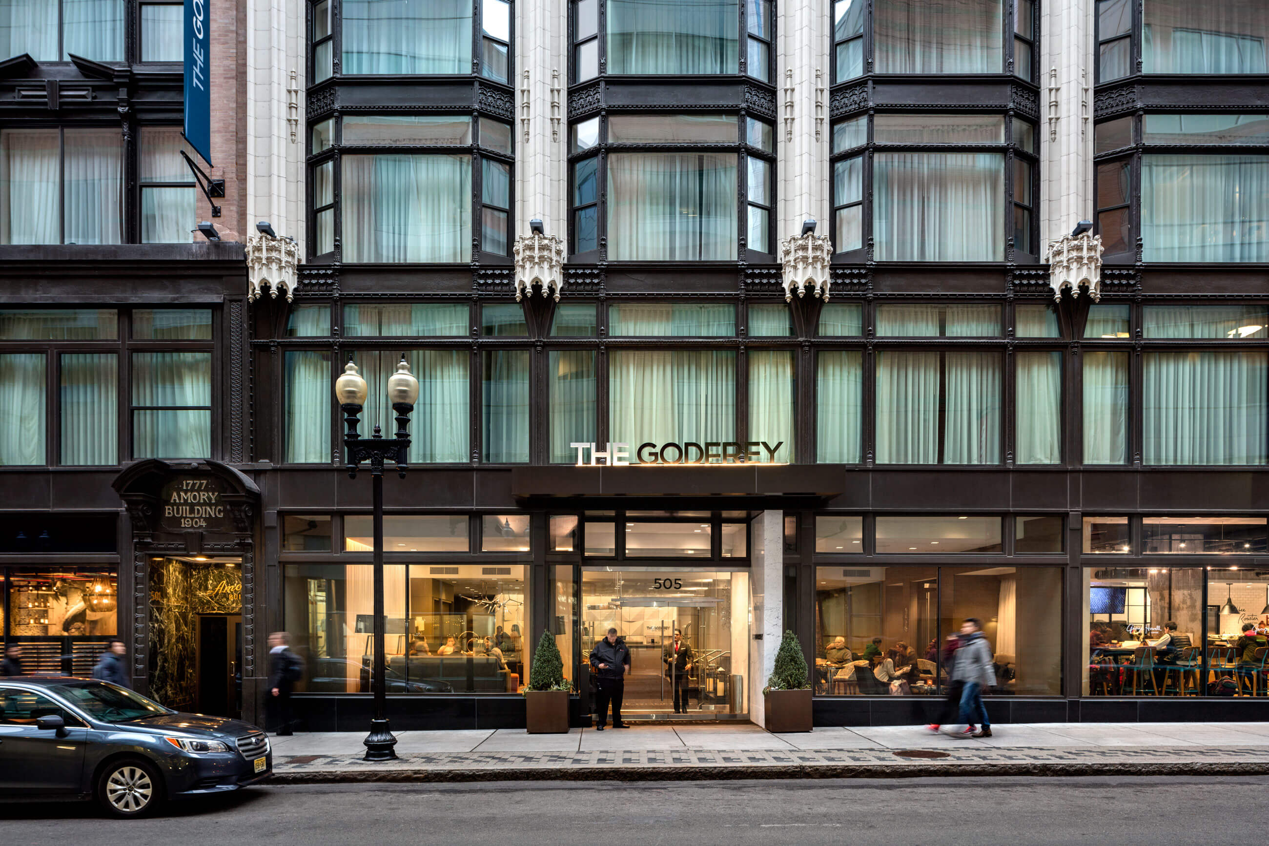 The Godfrey Hotel at 505 Washington Street