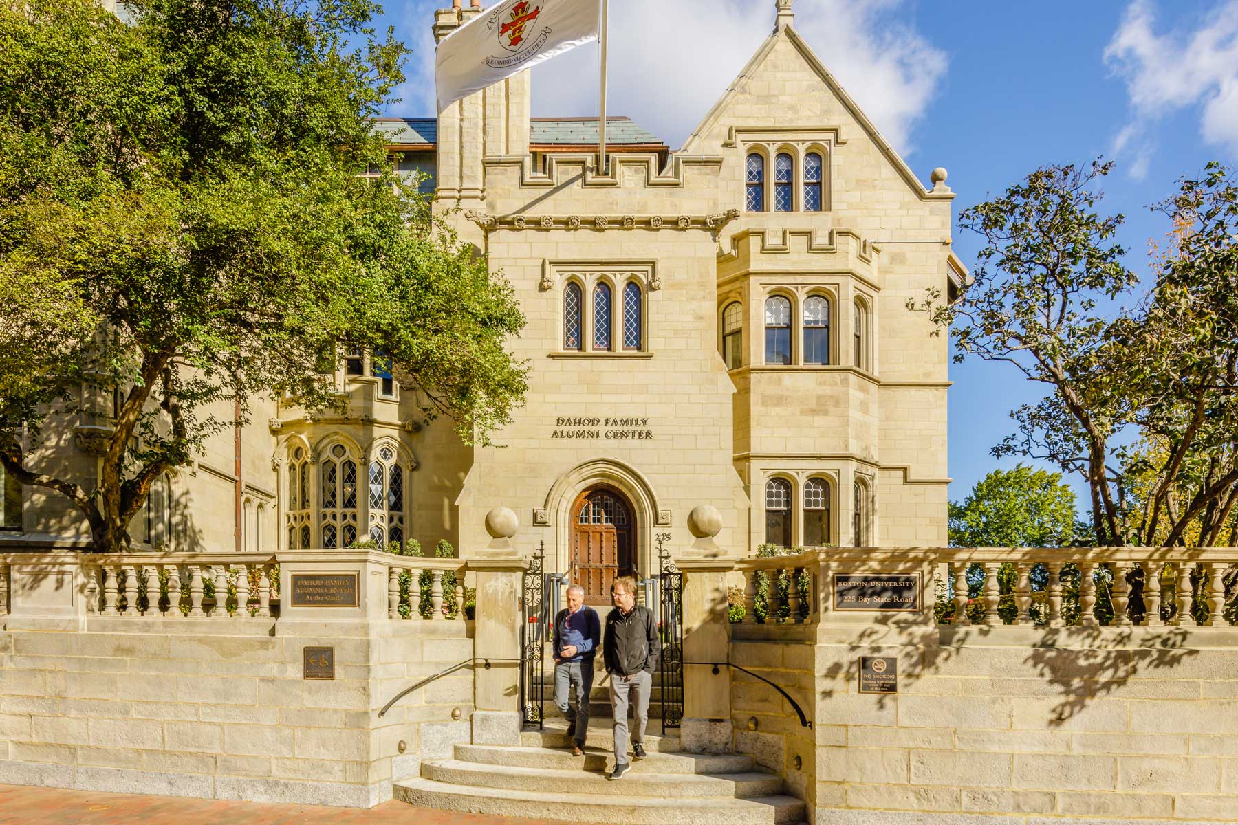 The Dahod Family Alumni Center at the Castle