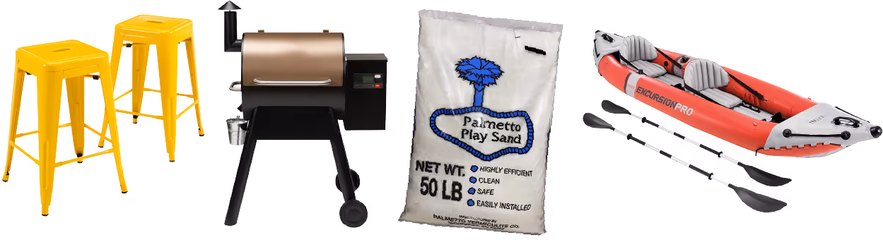 examples of large oversized items