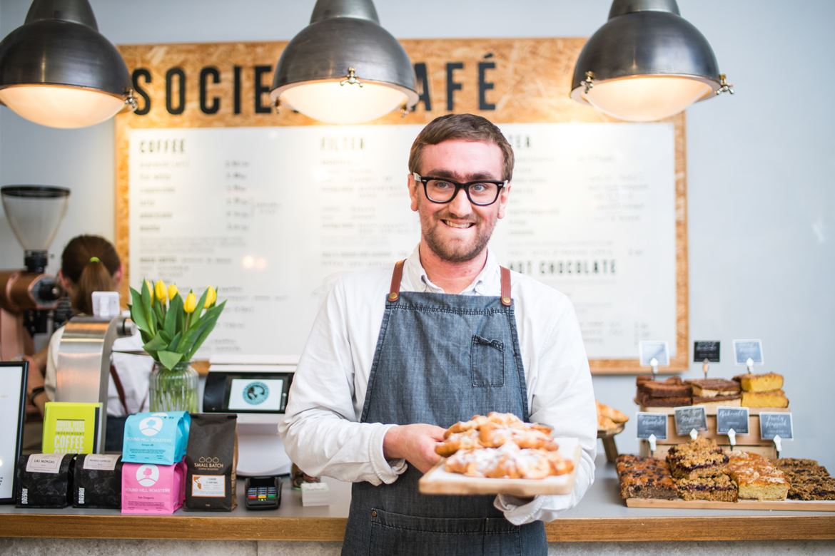 The team at Society cafe