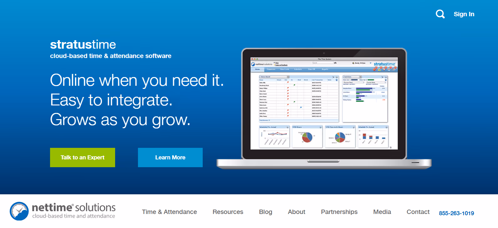Our reviewer took screenshot of nettime solutions Time and Attendance Management System during the demo