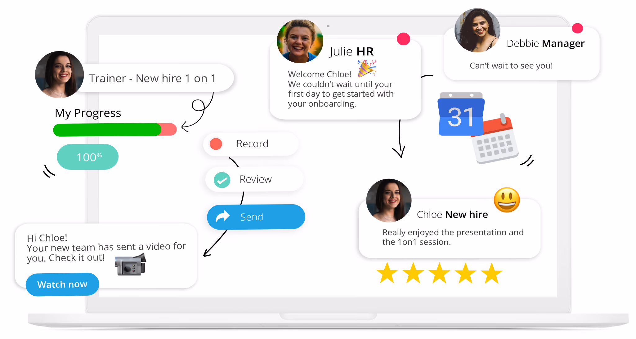 Enboarder Onboarding Tool dashboard