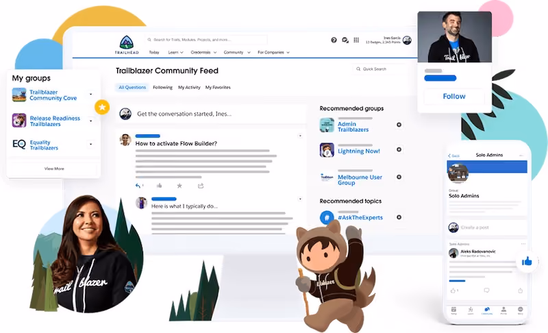 Salesforce’s Trailblazer Community Feed