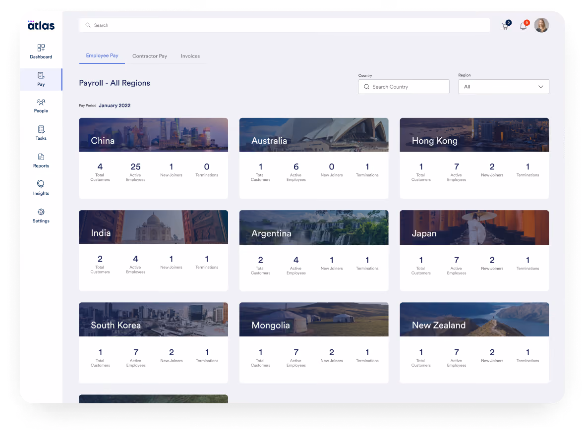 EOR Atlas UI