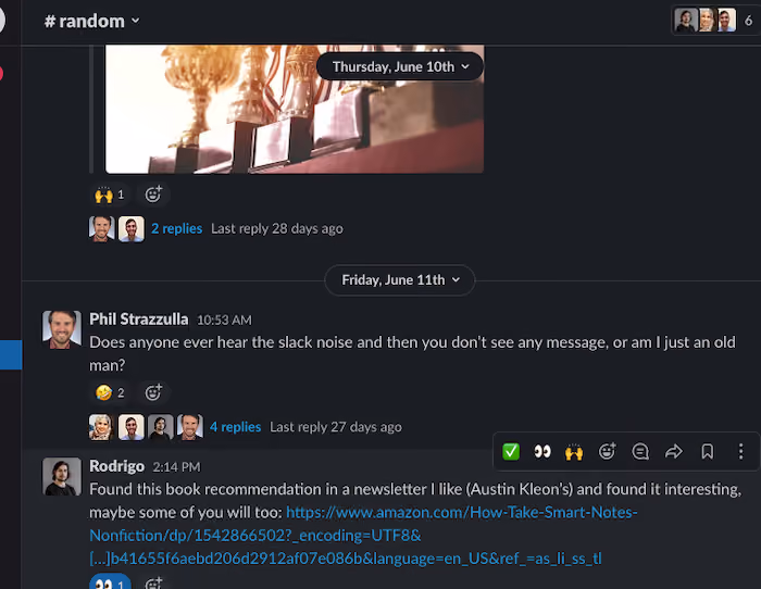 Use Slack to create engaging team building exercises for team members