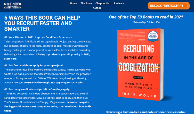 Recruiting book recommendation - Recruiting in the age of Googlization
