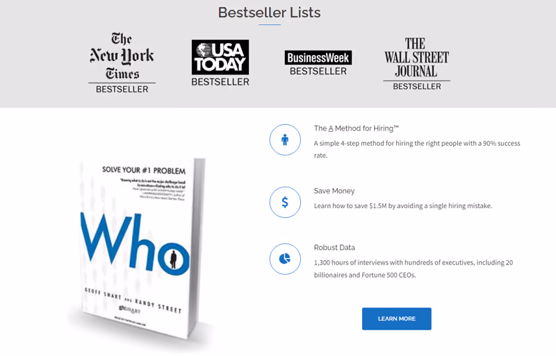 Book recommendations for hiring top candidates