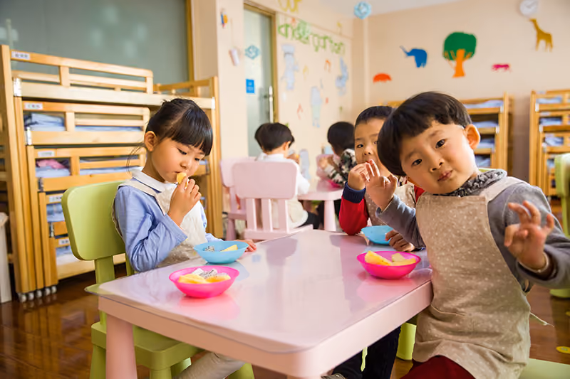 On-premises childcare as an employee benefit