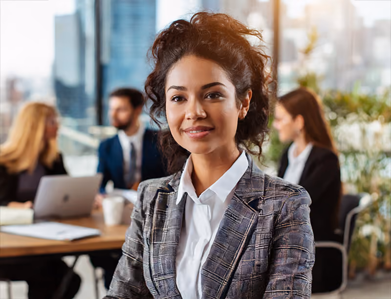 A young HR professional doing an internship as a means to gain HR experience.