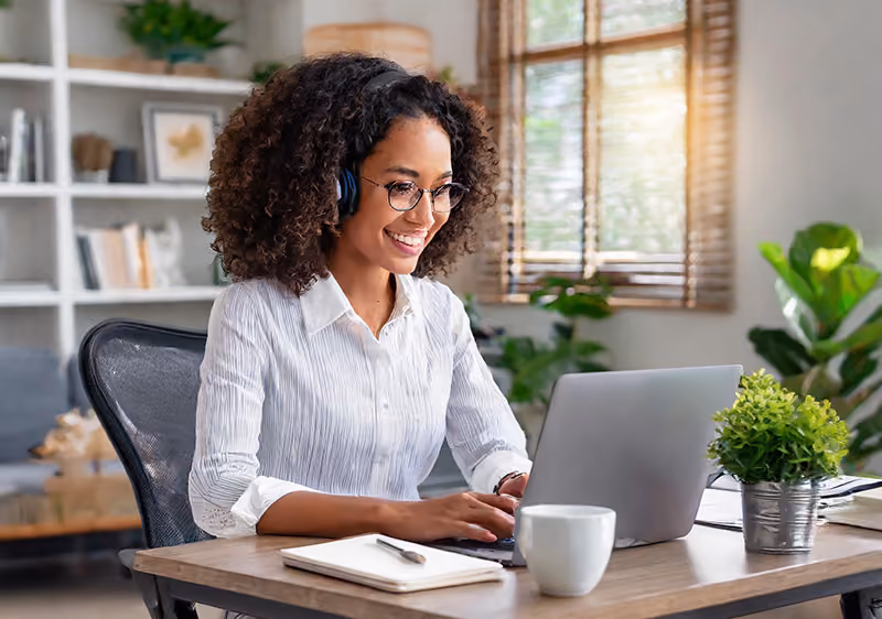 A recruiter interviewing and hiring remote candidates for a dispersed company.