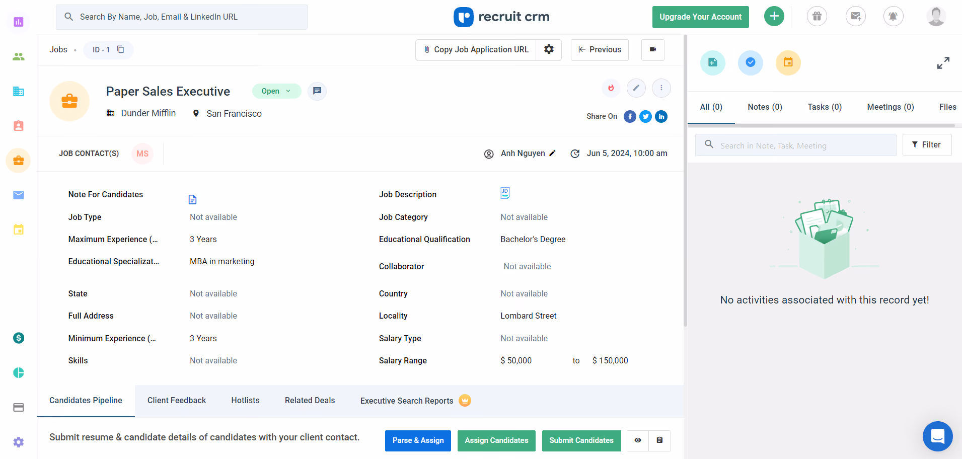 Recruit-CRM-recruiting-agency-software-screenshot