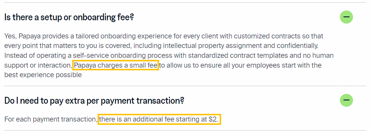 Some payroll software providers charge extra fees for implementation
