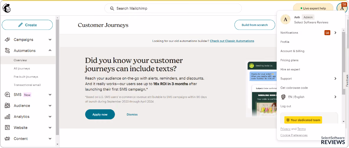 Best Email Marketing Automation Software Mailchimp
