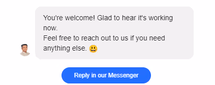 Gohire free recruiting software customer support replied to us promptly during our test