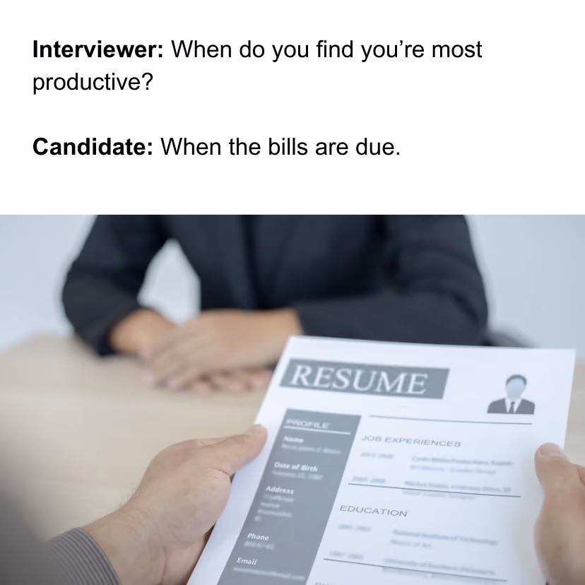 job-interview-meme-when-you-are-most-productive