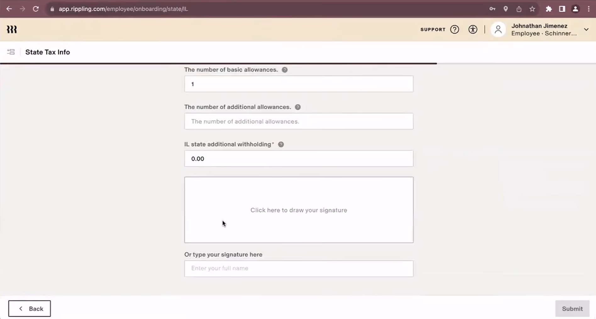 Rippling supports key ATS features