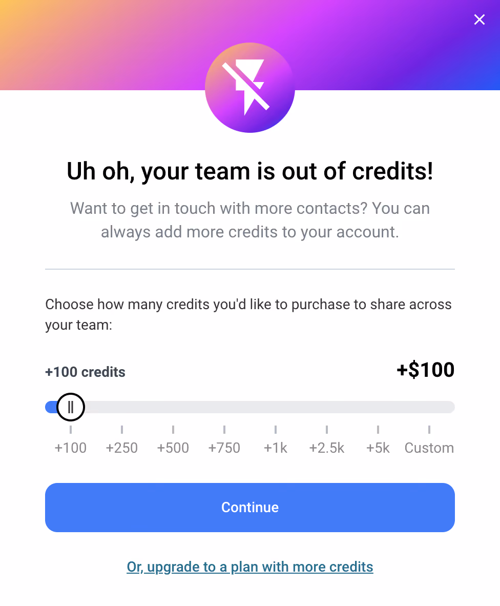 Loxo as an example of recruitment software charging fee for additional credits