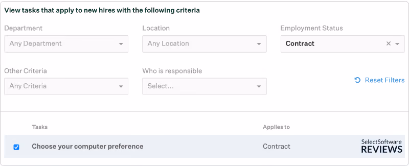 End-to-end ATS vendors often allow for the initiation and coordination of benefits paperwork for new hires