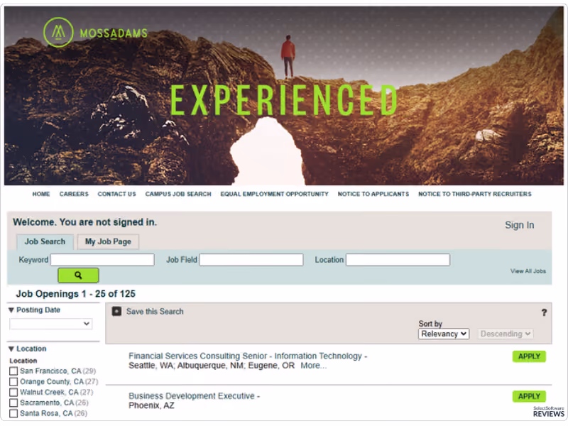 example of a branded career site made from ATS Taleo