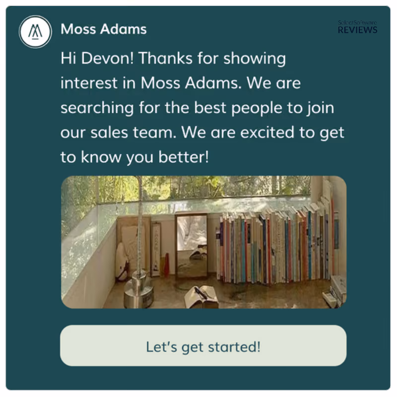 Some ATS provide a recruiting chatbot built in