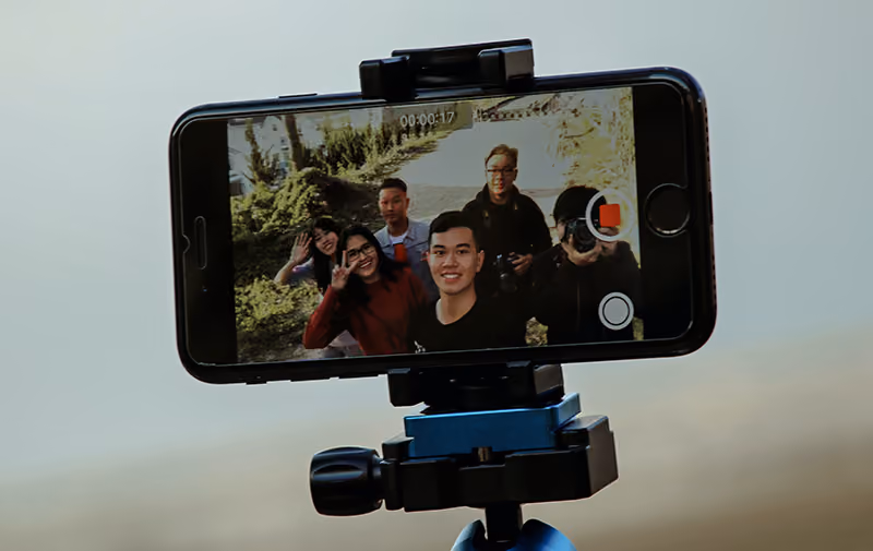 Video greeting from a team of employees for preboarding packet