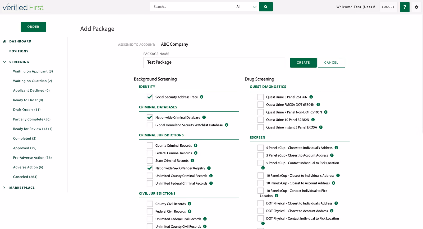 Verified First employee background check software for DEI hiring